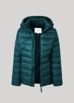 Women Pepe Jeans Short Puffer Jacket