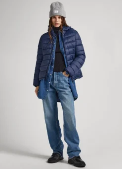 Women Pepe Jeans Short Puffer Jacket
