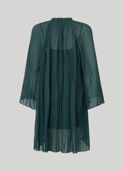 Women Pepe Jeans Short Semi-Sheer Dress