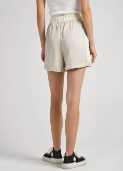 Women Pepe Jeans Shorts With Utility Pockets
