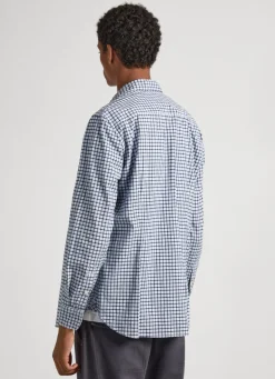 Men Pepe Jeans Slim Fit Checked Shirt