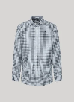 Men Pepe Jeans Slim Fit Checked Shirt