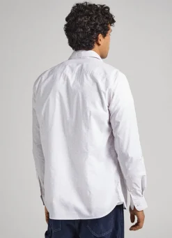 Men Pepe Jeans Slim Fit Floral Shirt