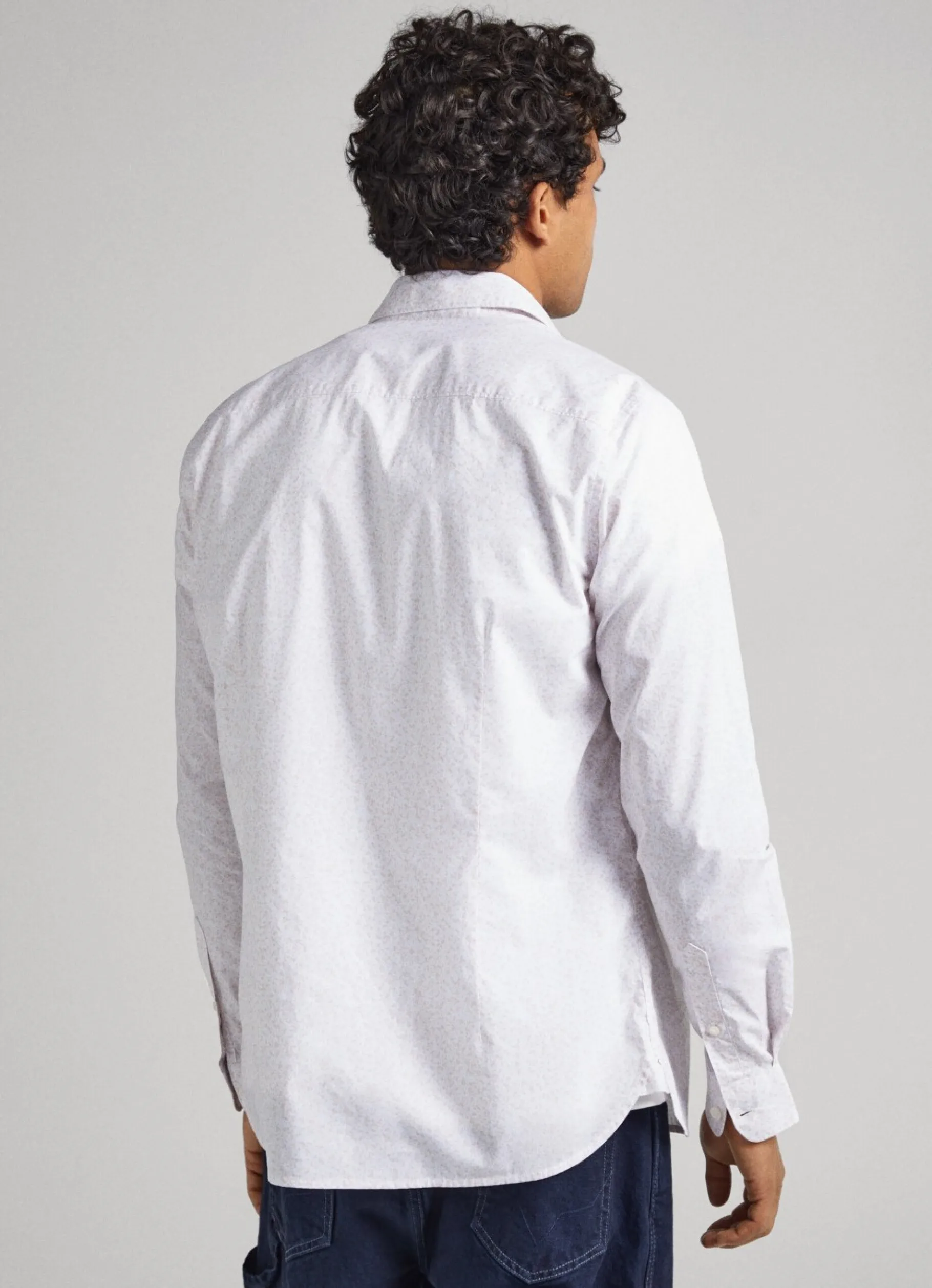 Men Pepe Jeans Slim Fit Floral Shirt