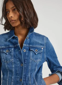 Women Pepe Jeans Slim Fit Jacket