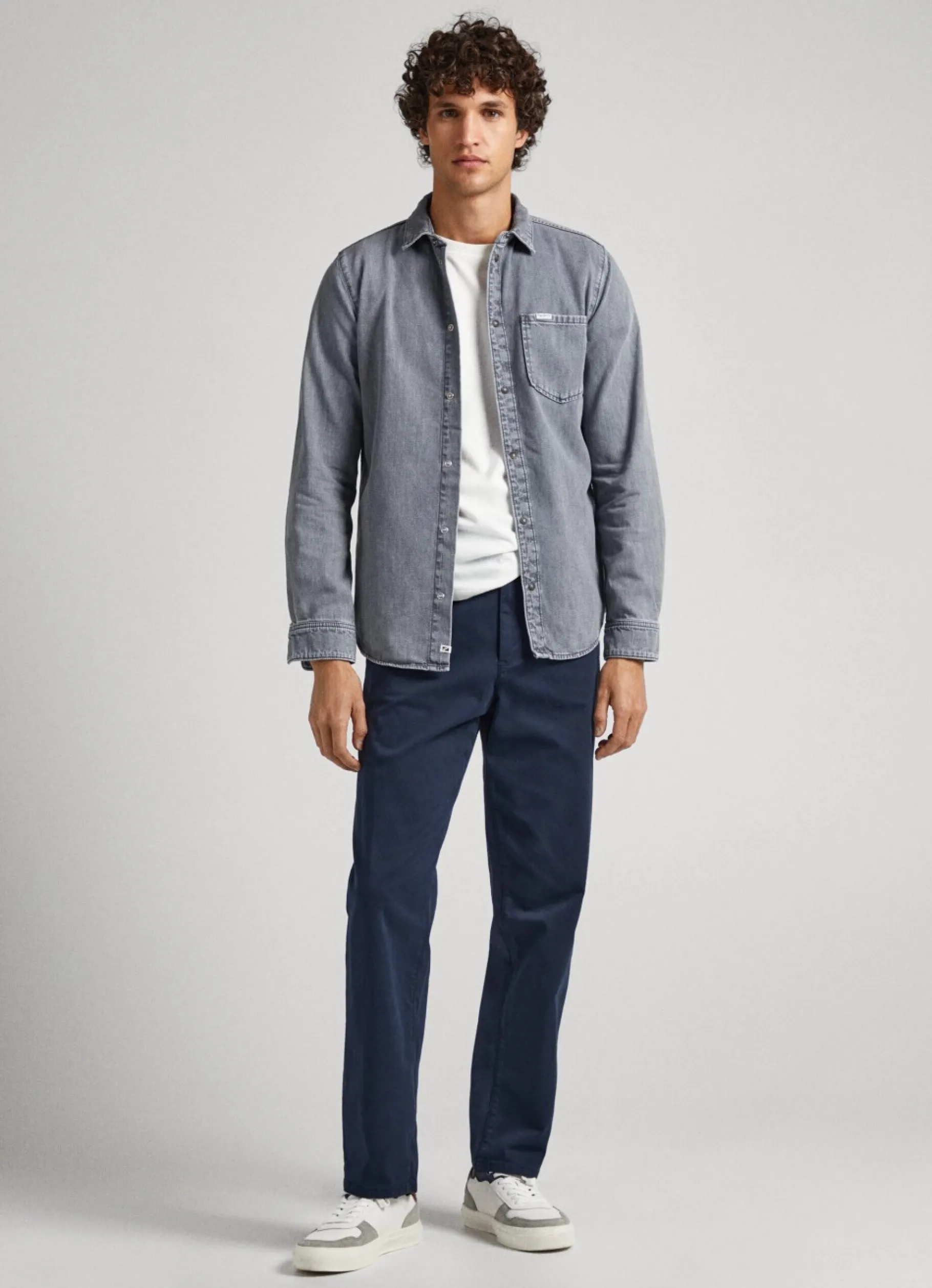 Men Pepe Jeans Slim Fit Shirt