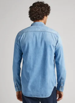 Men Pepe Jeans Slim Fit Shirt