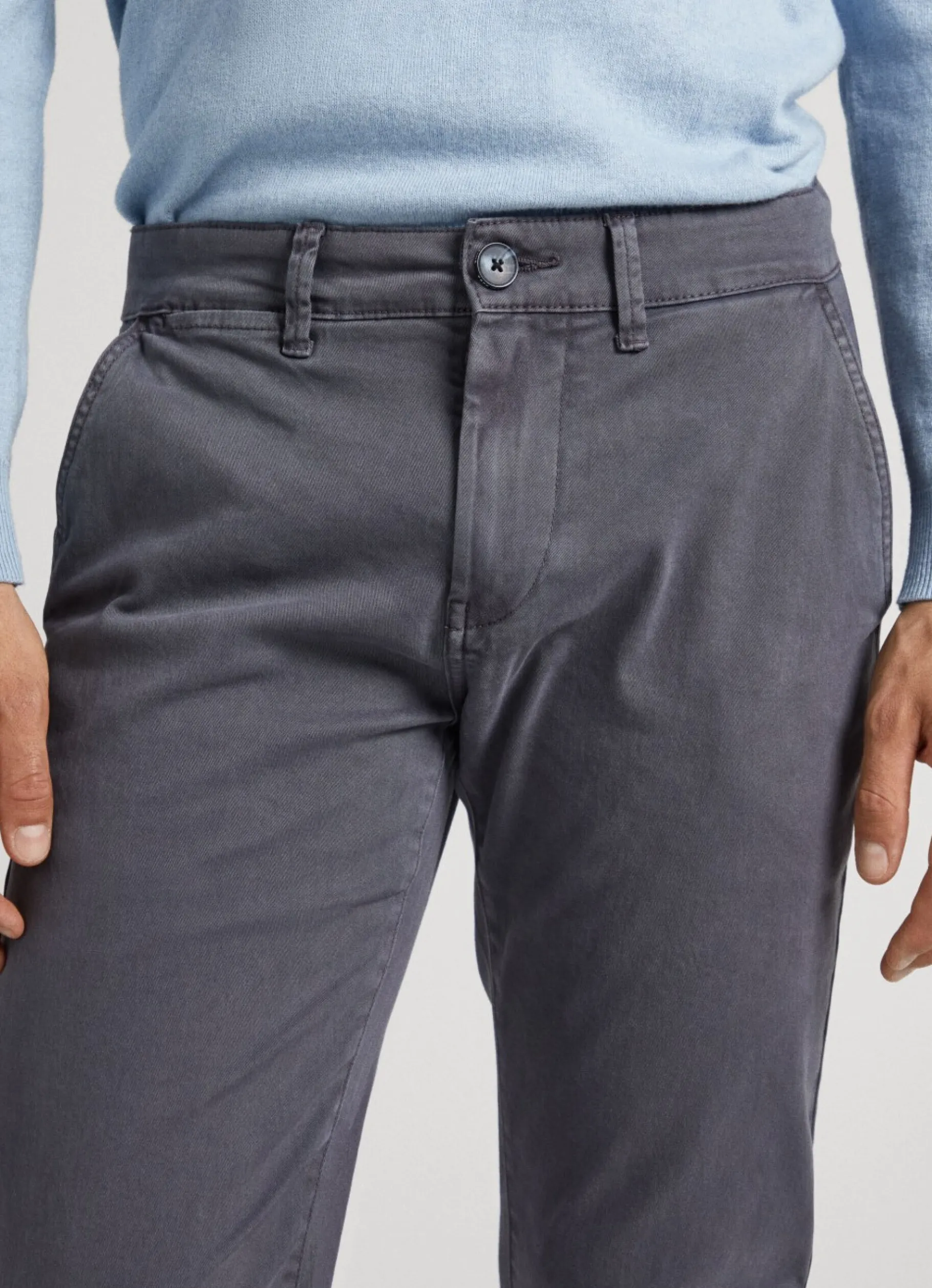 Men Pepe Jeans Sloane Regular Chino Trousers