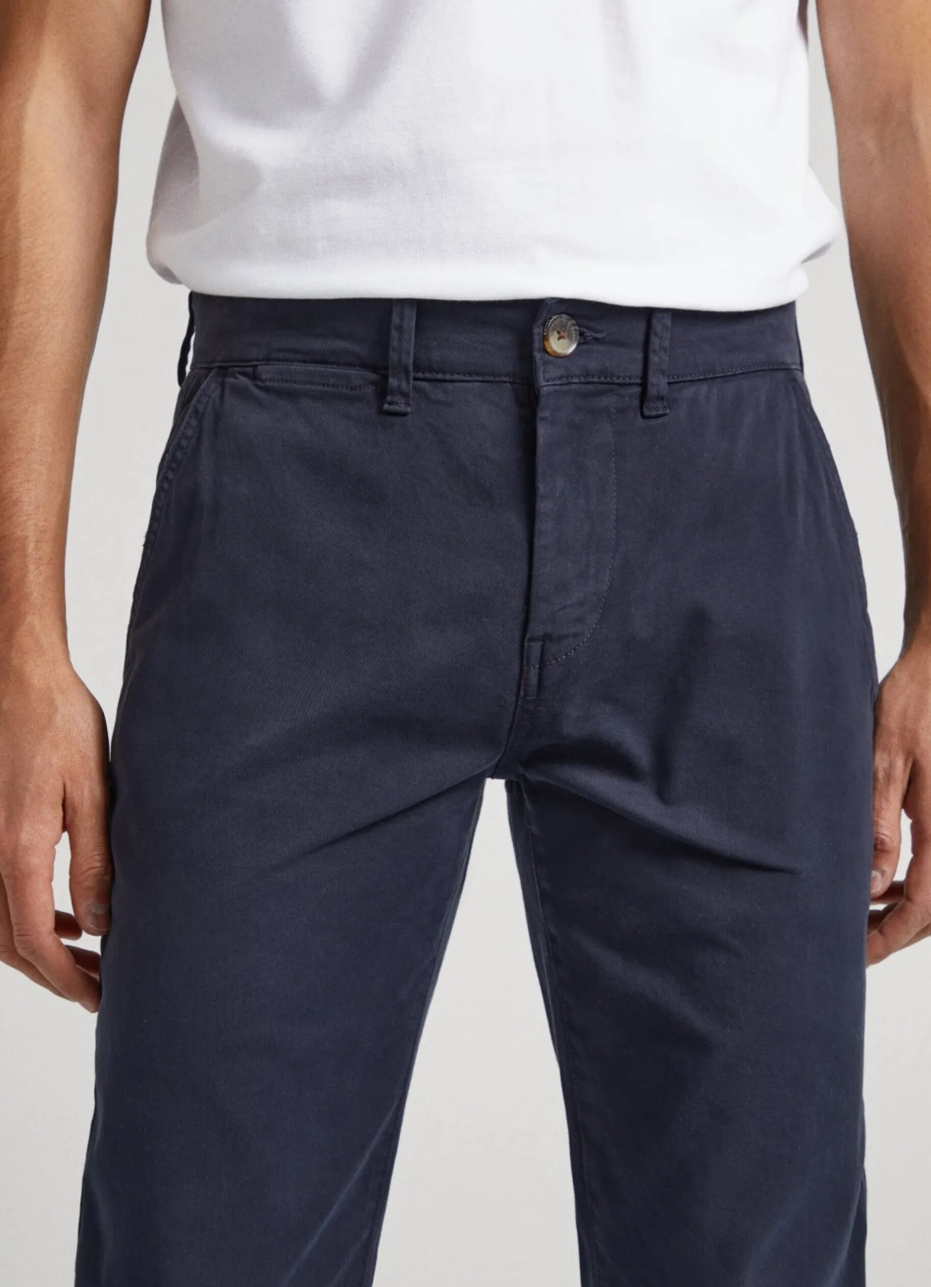 Men Pepe Jeans Sloane Regular Chino Trousers