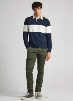 Men Pepe Jeans Sloane Regular Chino Trousers