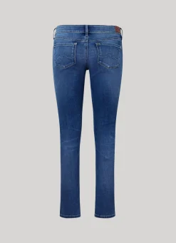 Women Pepe Jeans Soho Mid-Rise Skinny Jeans