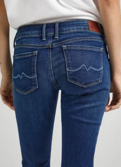Women Pepe Jeans Soho Mid-Rise Skinny Jeans