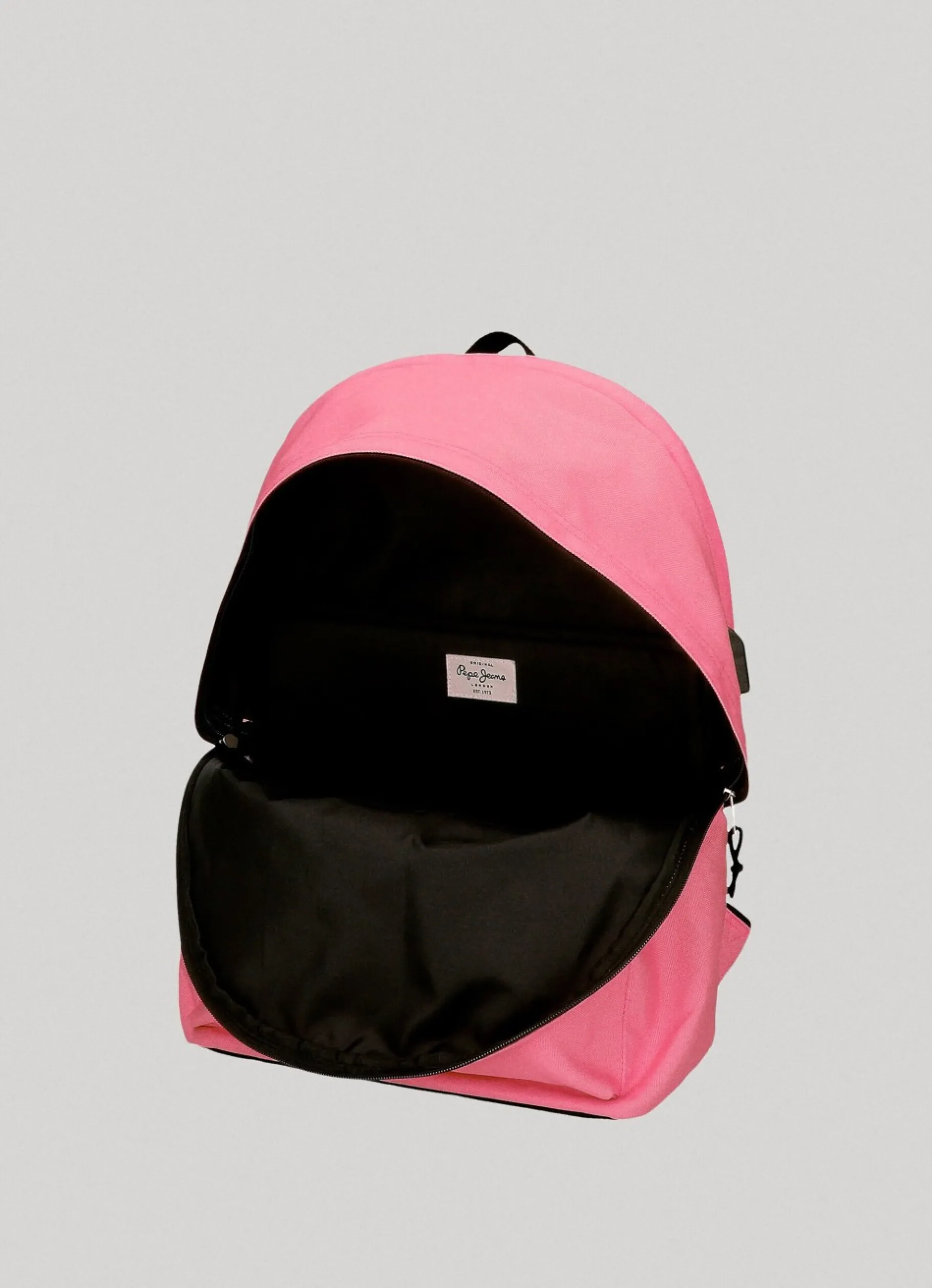 Women Pepe Jeans Solid Colour School Backpack