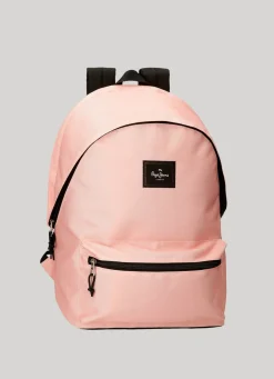 Men Pepe Jeans Solid Colour School Backpack