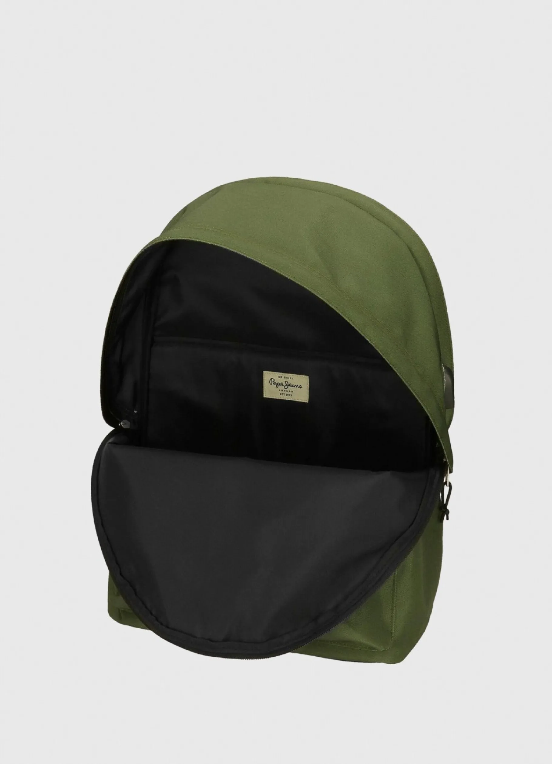 Men Pepe Jeans Solid Colour School Backpack