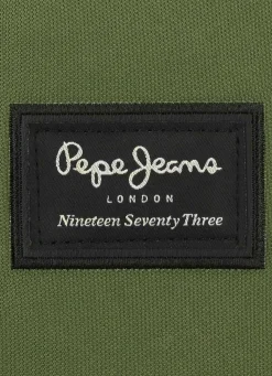 Men Pepe Jeans Solid Colour School Backpack