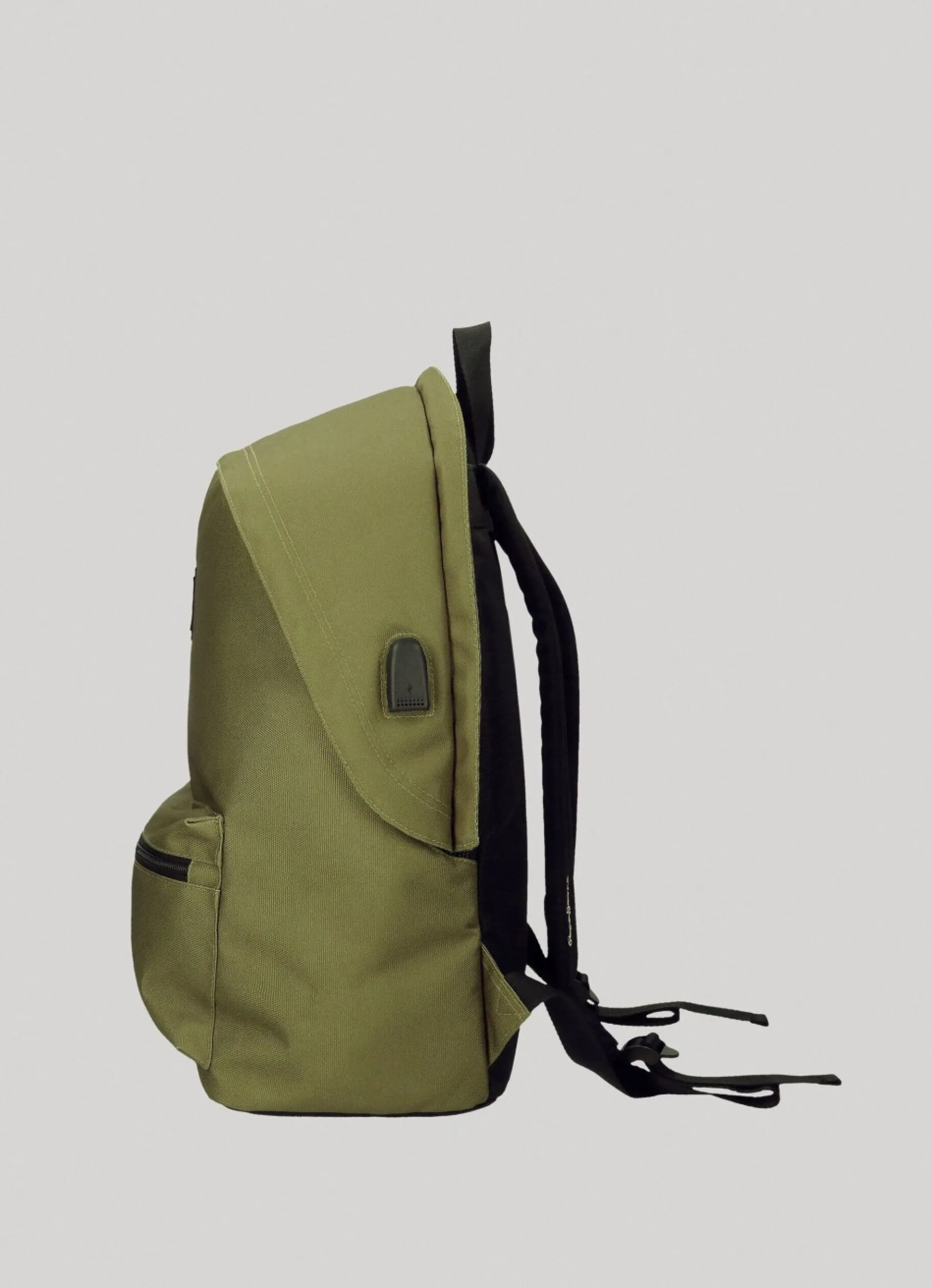 Men Pepe Jeans Solid Colour School Backpack