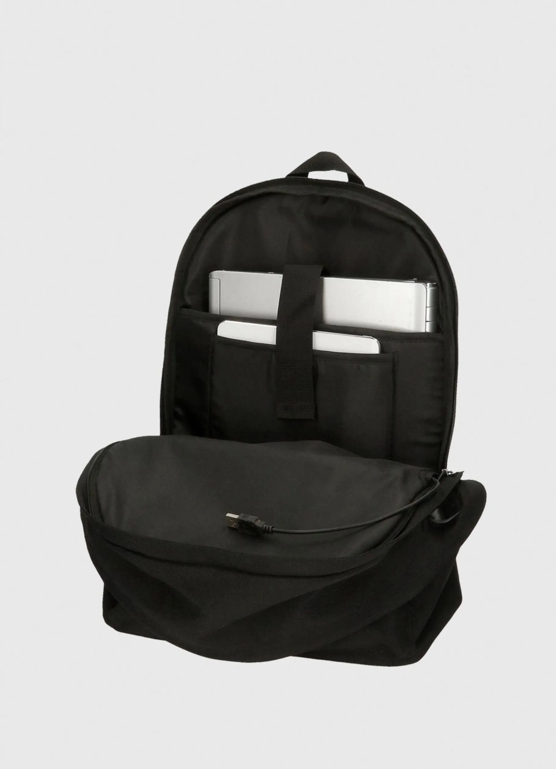 Men Pepe Jeans Solid Colour School Backpack