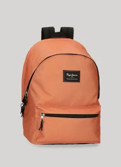 Women Pepe Jeans Solid Colour School Backpack