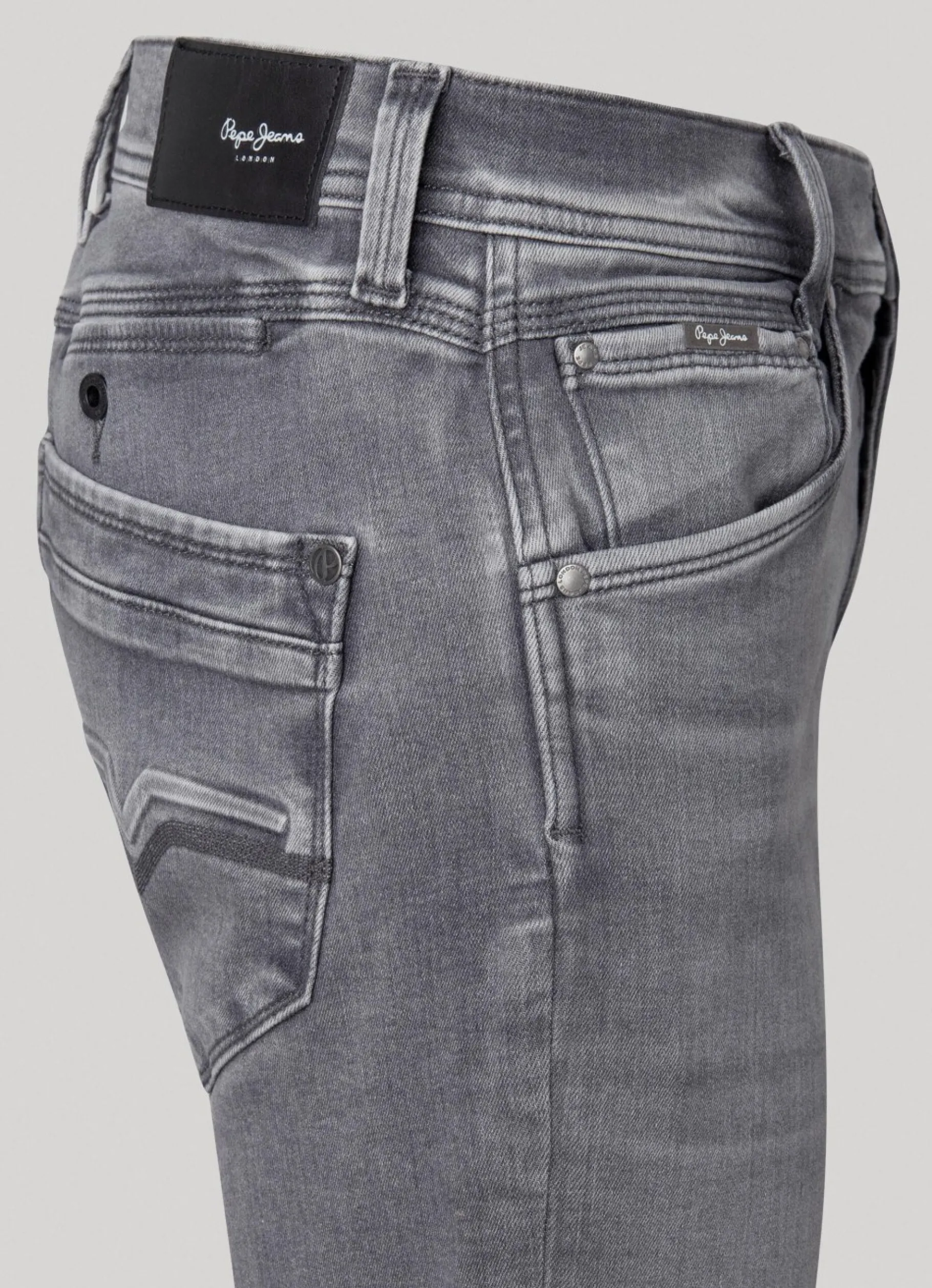 Men Pepe Jeans Spike Regular Fit Mid-Rise Jeans