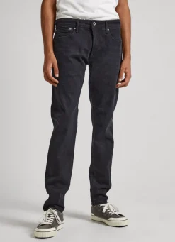 Men Pepe Jeans Stanley Fit Mid-Rise Jeans