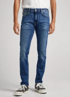 Men Pepe Jeans Stanley Fit Mid-Rise Jeans