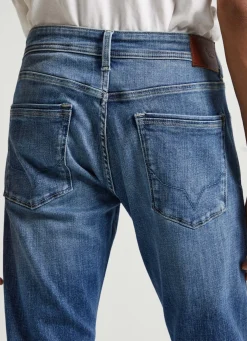 Men Pepe Jeans Stanley Fit Mid-Rise Jeans