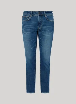 Men Pepe Jeans Stanley Fit Mid-Rise Jeans