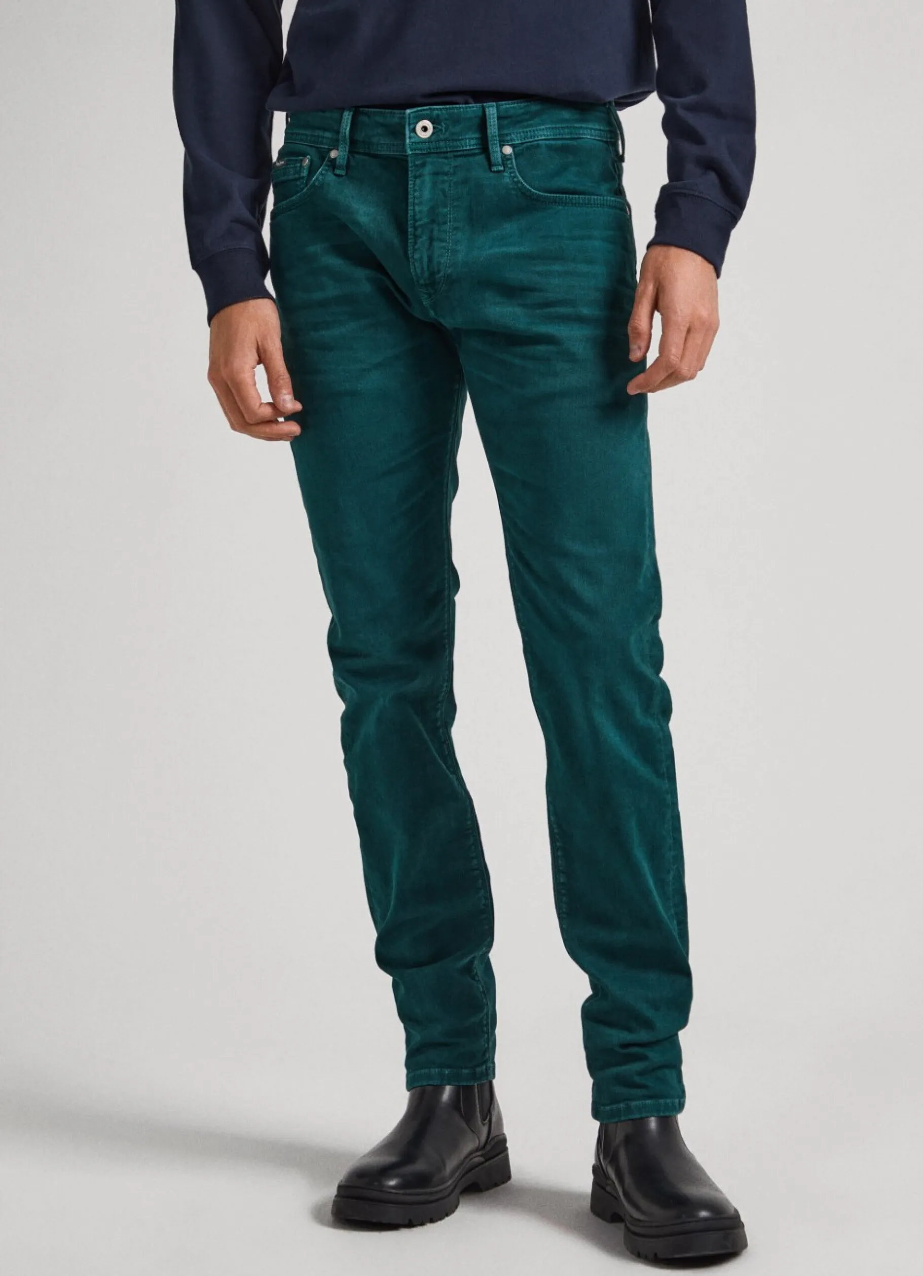 Men Pepe Jeans Stanley Five-Pocket Trousers