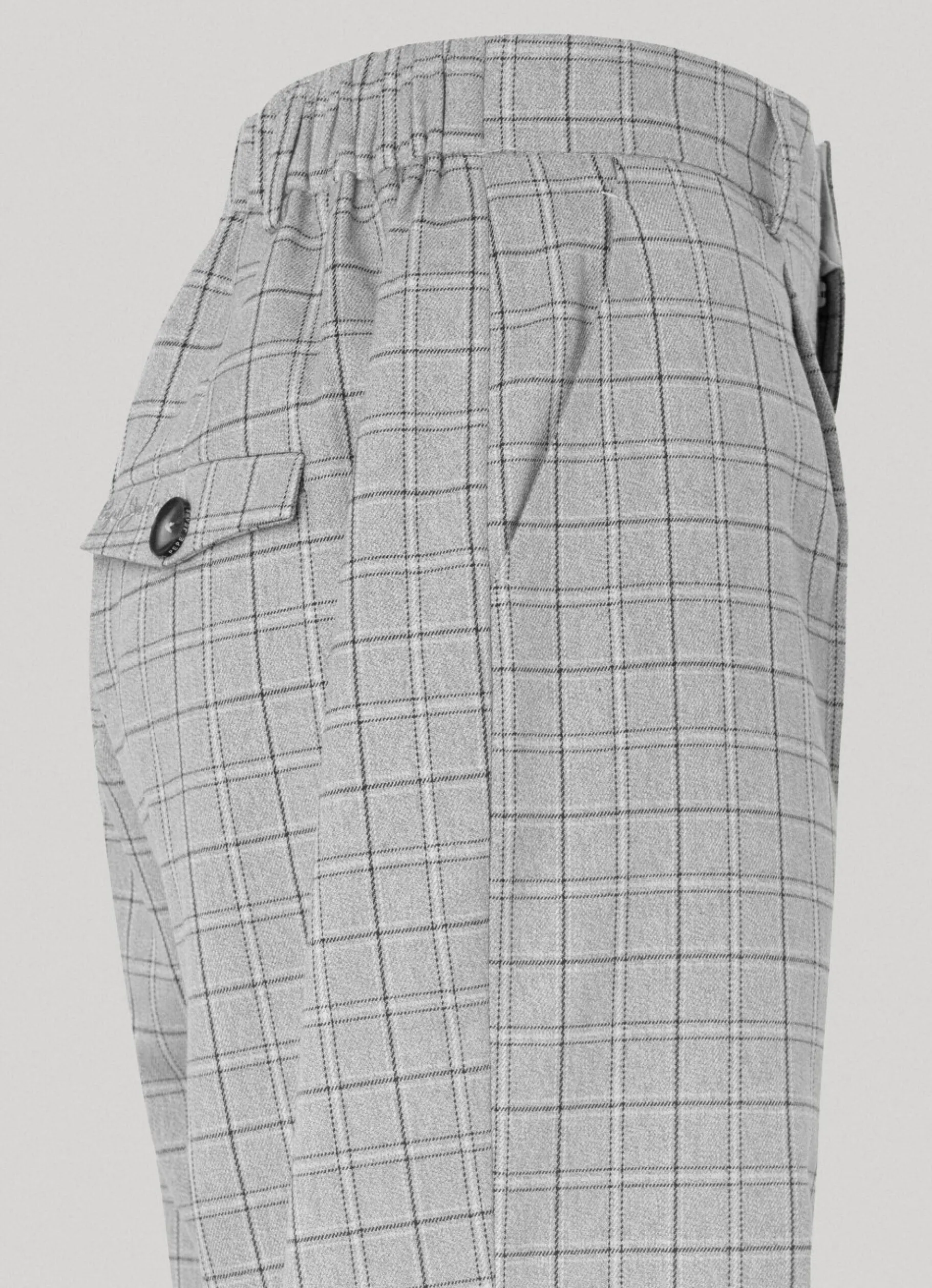 Women Pepe Jeans Straight Checked Trousers