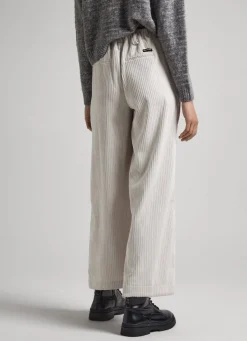 Women Pepe Jeans Straight Corduroy Trousers