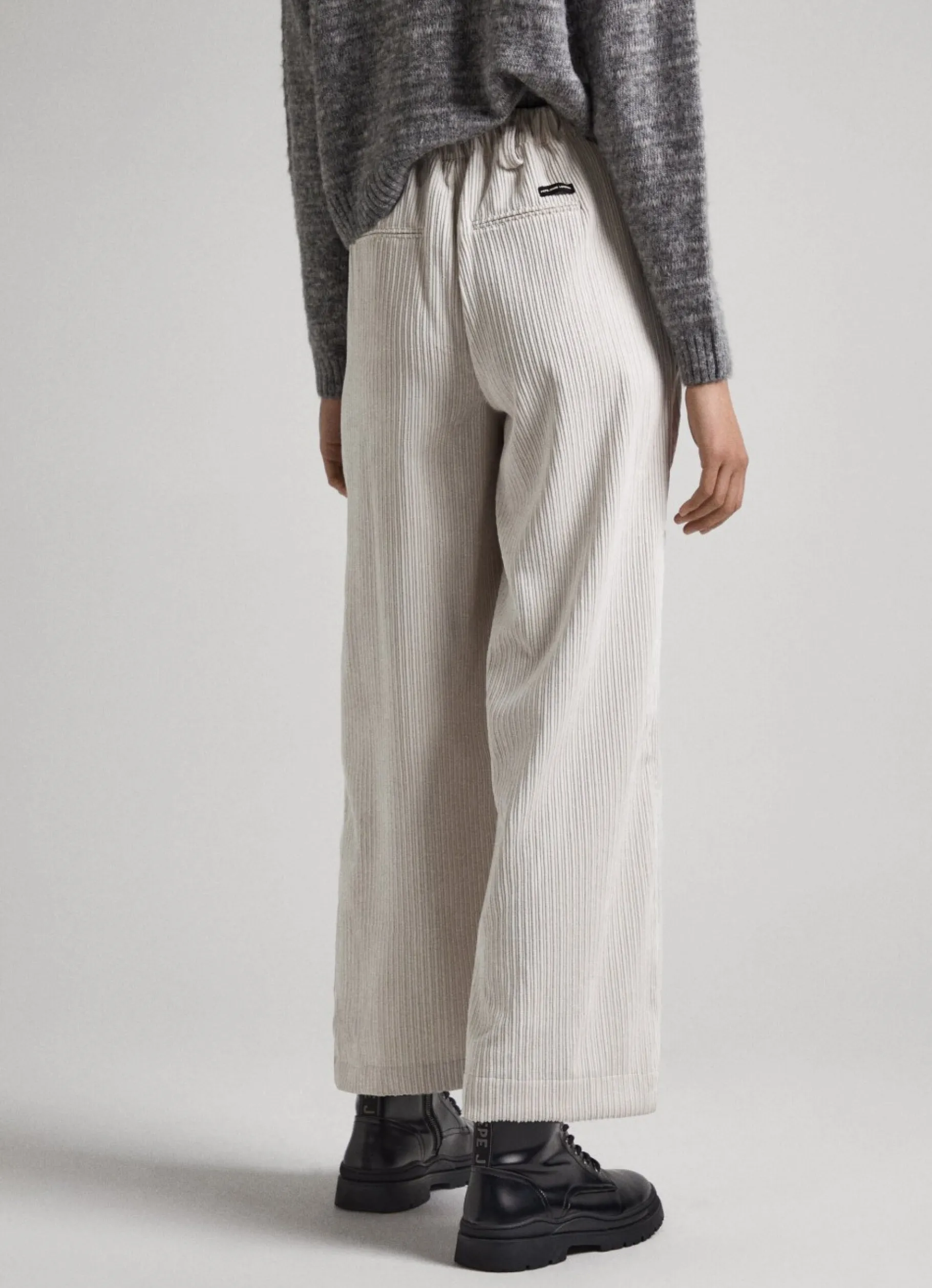 Women Pepe Jeans Straight Corduroy Trousers