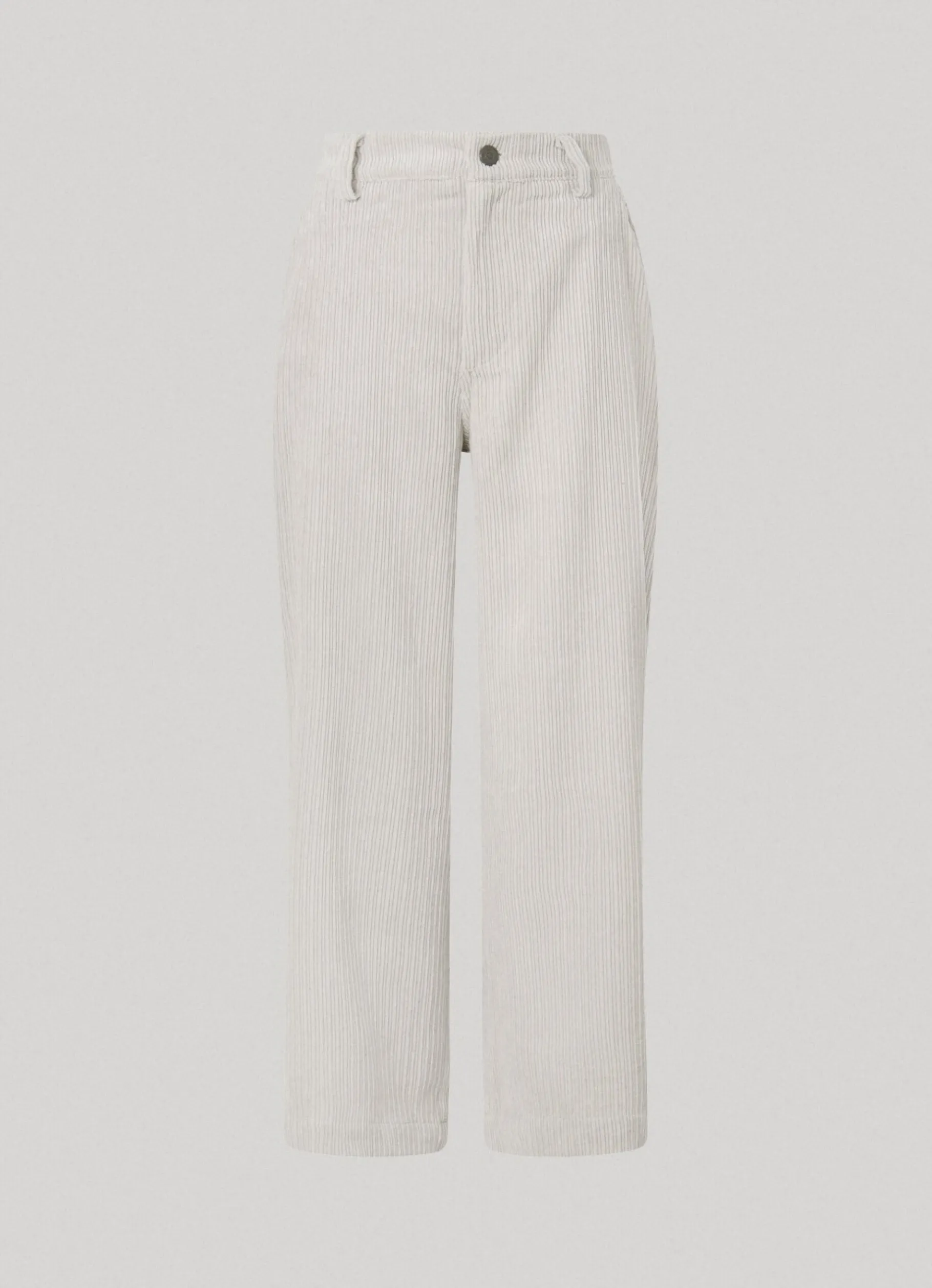 Women Pepe Jeans Straight Corduroy Trousers