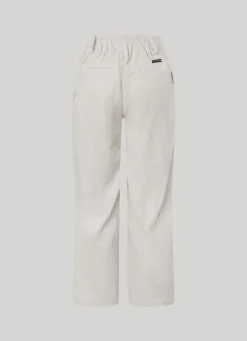 Women Pepe Jeans Straight Corduroy Trousers