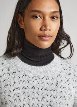 Women Pepe Jeans Strass Detail Knit