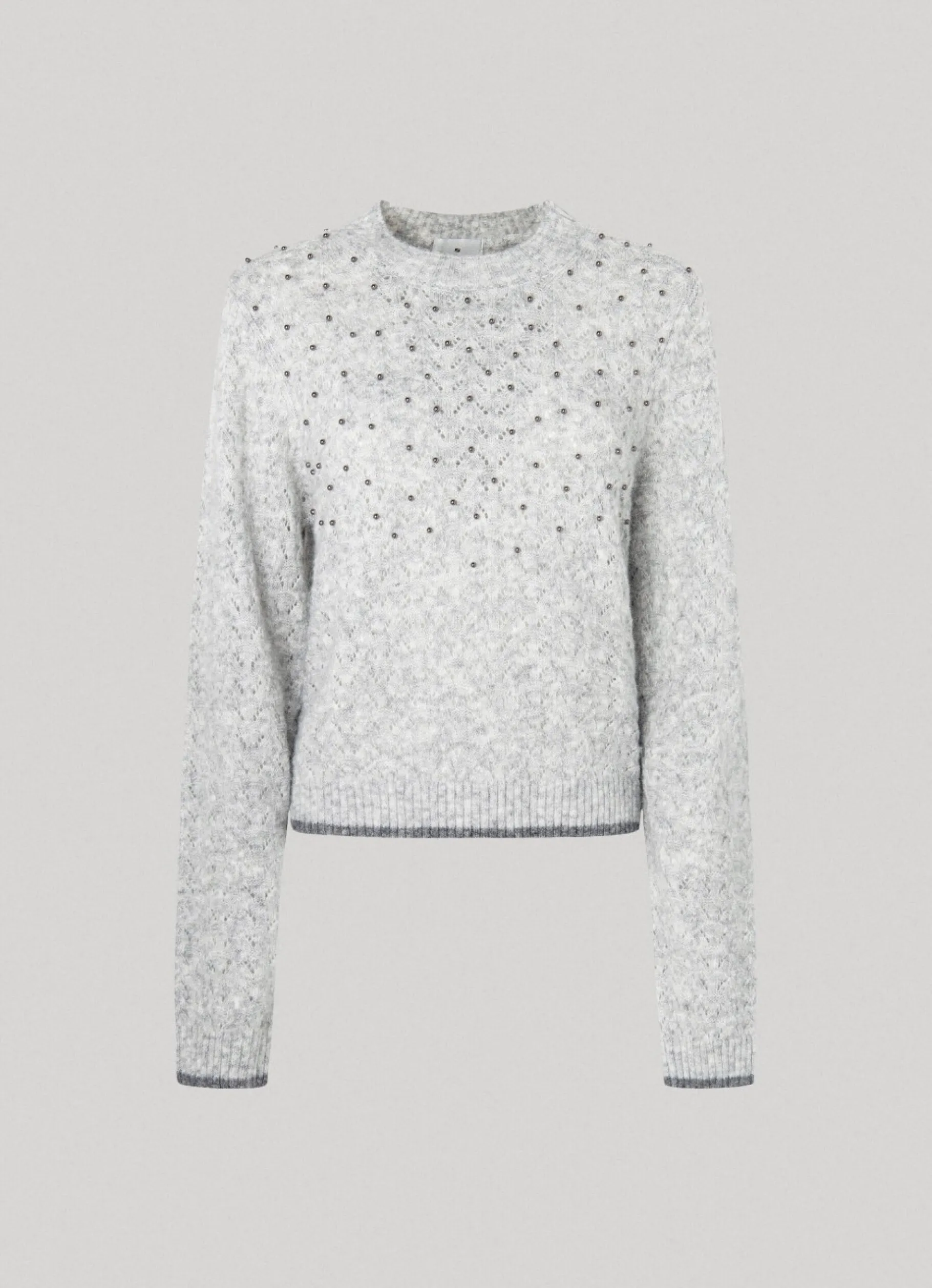 Women Pepe Jeans Strass Detail Knit