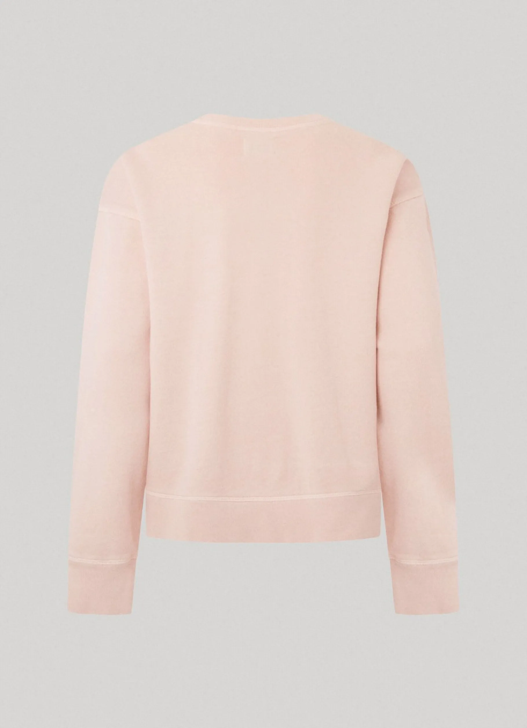 Women Pepe Jeans Strass Logo Cotton Sweatshirt
