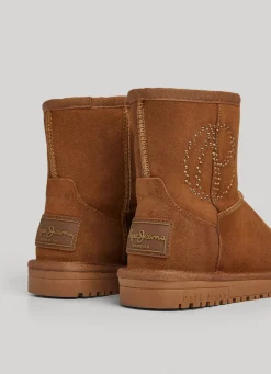 Girl Pepe Jeans Strass Mid-Calf Boots
