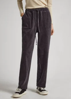 Women Pepe Jeans Stretch Corduroy Trousers