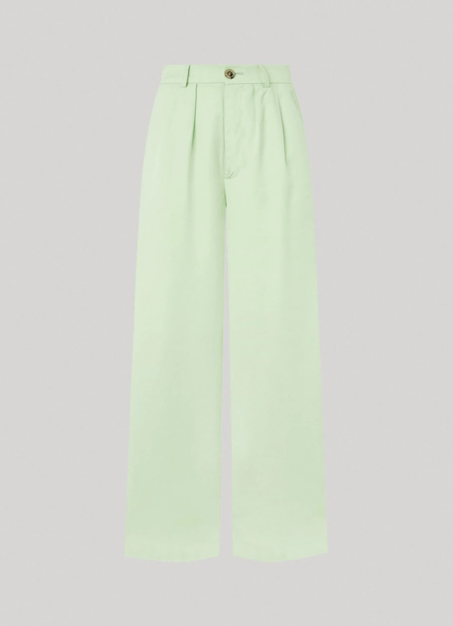 Women Pepe Jeans Stretch Twill Palazzo Trousers