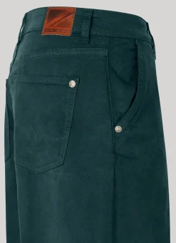 Women Pepe Jeans Stretch Twill Palazzo Trousers