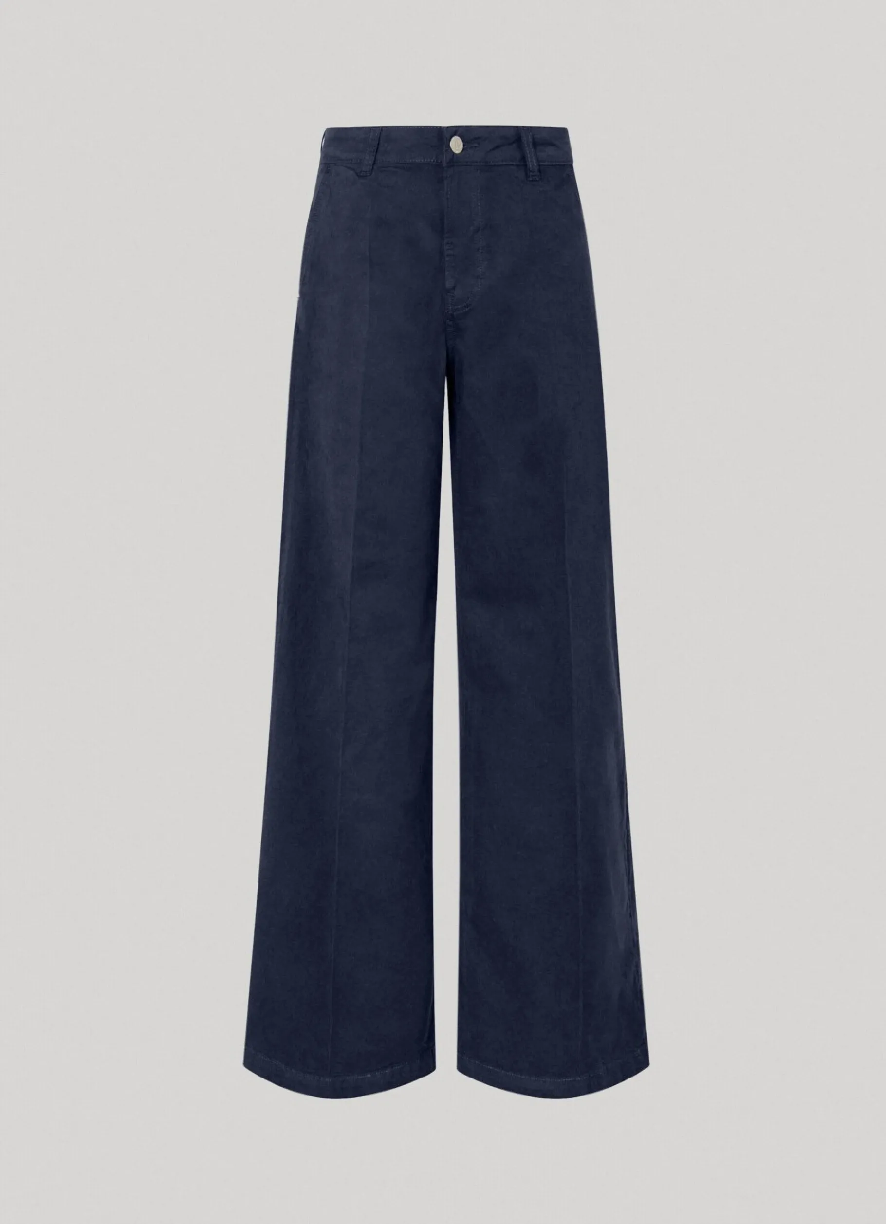 Women Pepe Jeans Stretch Twill Palazzo Trousers