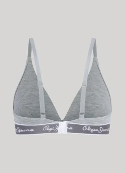 Women Pepe Jeans Stretchy Cotton Bra