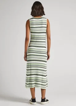 Women Pepe Jeans Stripe Print Dress