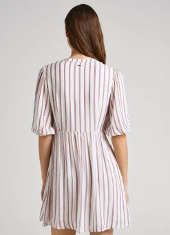 Women Pepe Jeans Stripe Print Dress