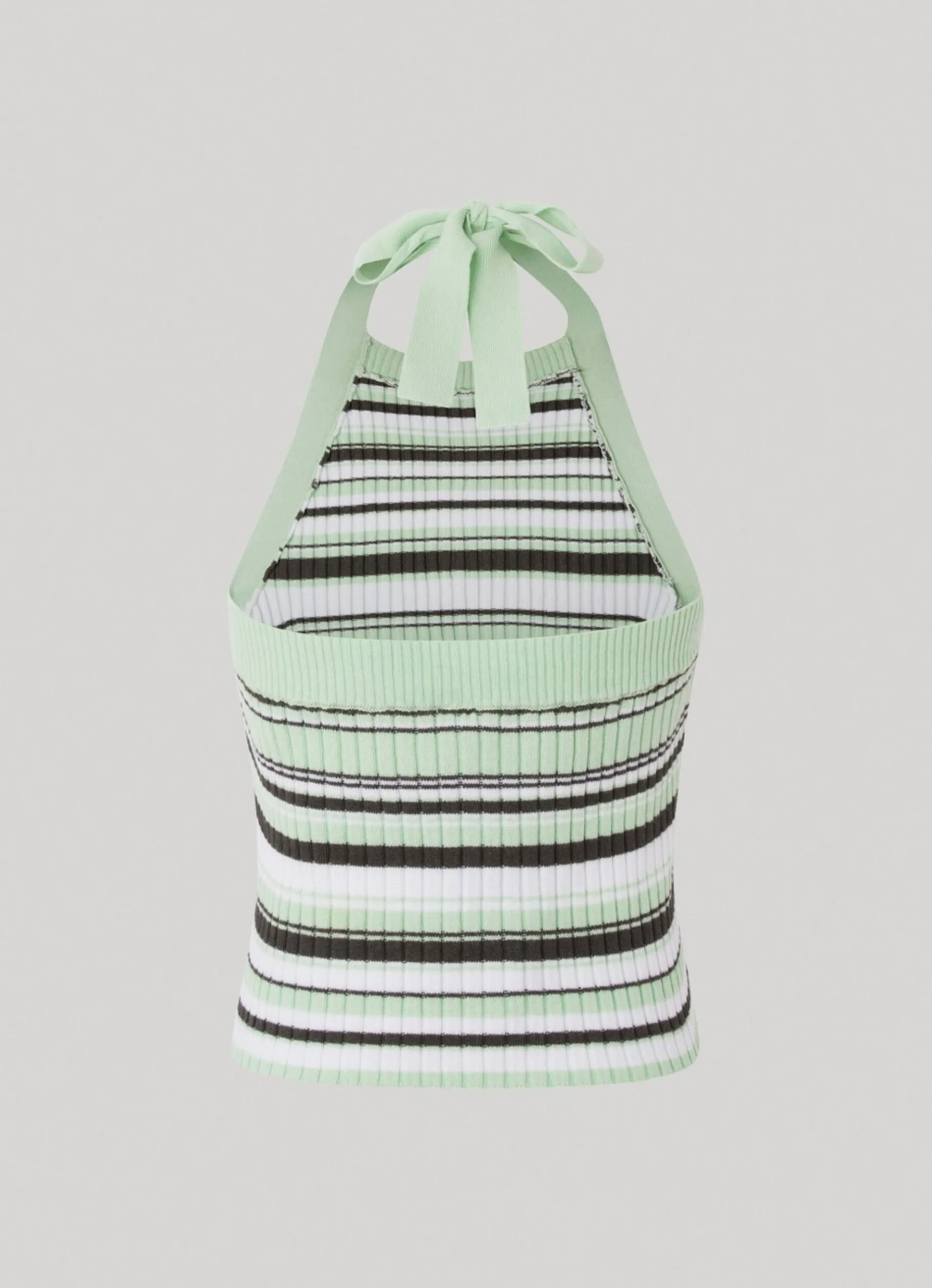 Women Pepe Jeans Stripe Print Halter Top