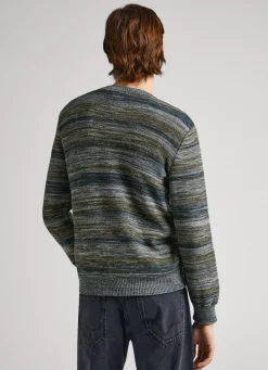 Men Pepe Jeans Stripe Print Knit