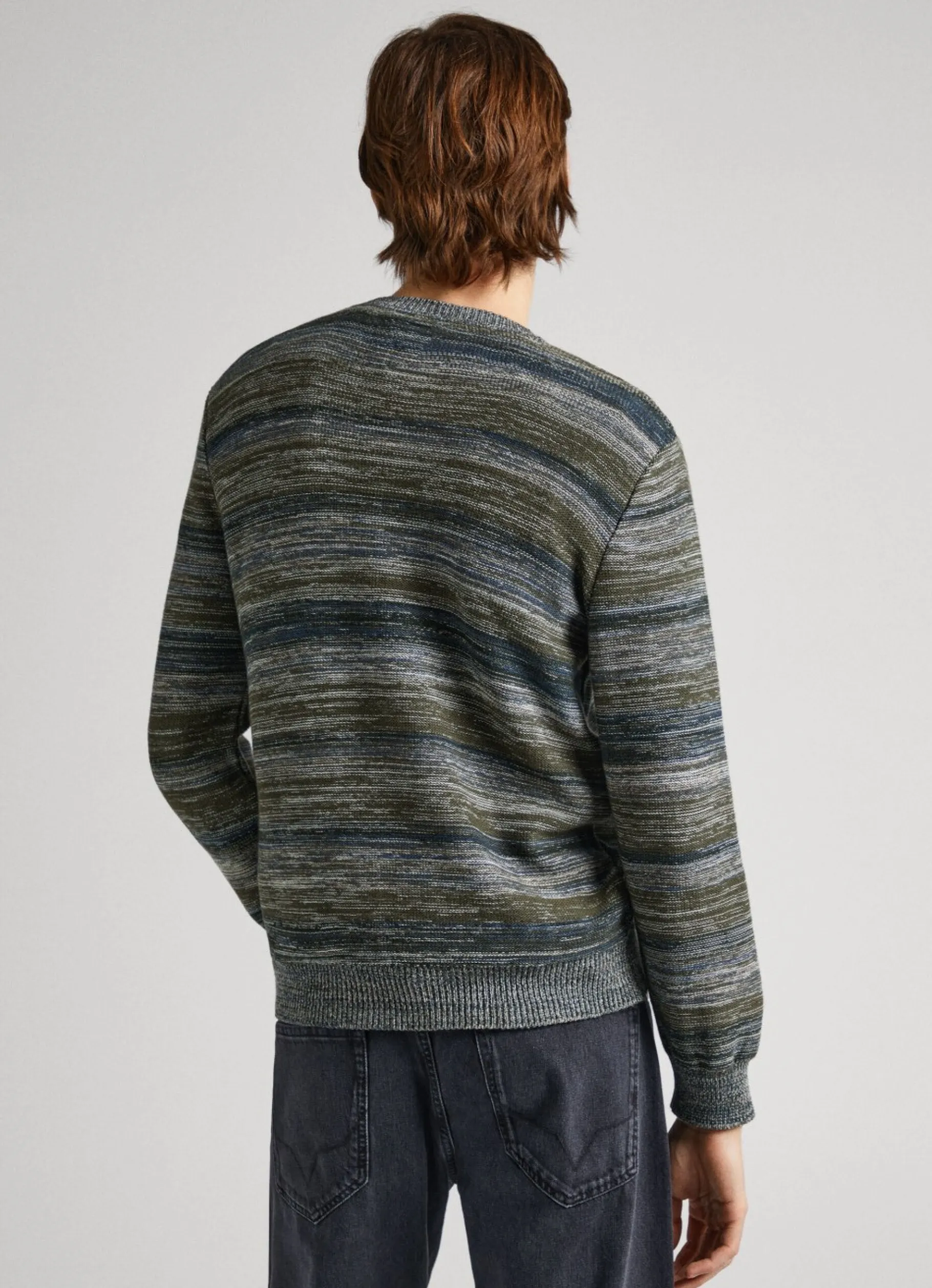 Men Pepe Jeans Stripe Print Knit