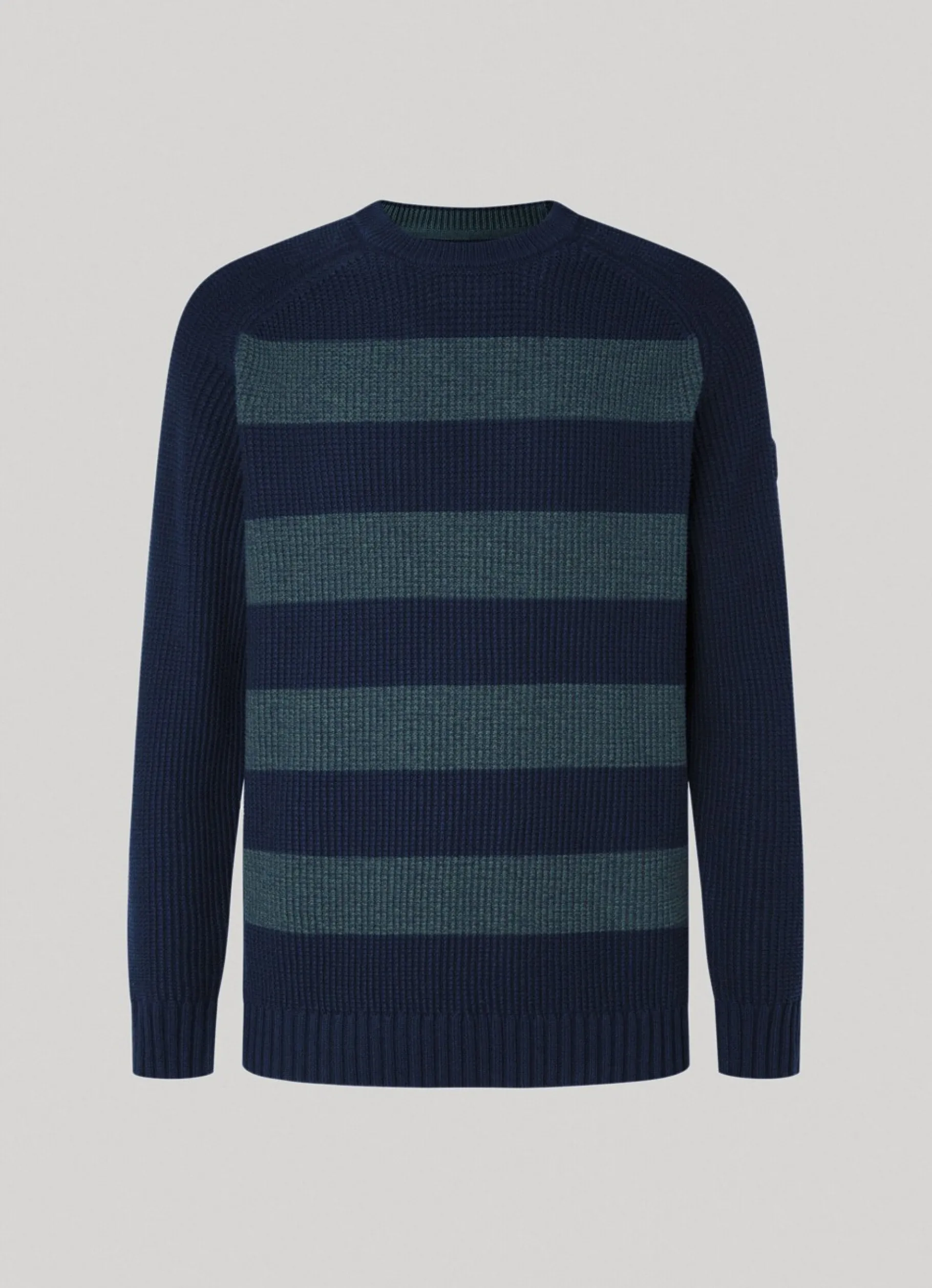 Men Pepe Jeans Striped Cotton Sweatshirt