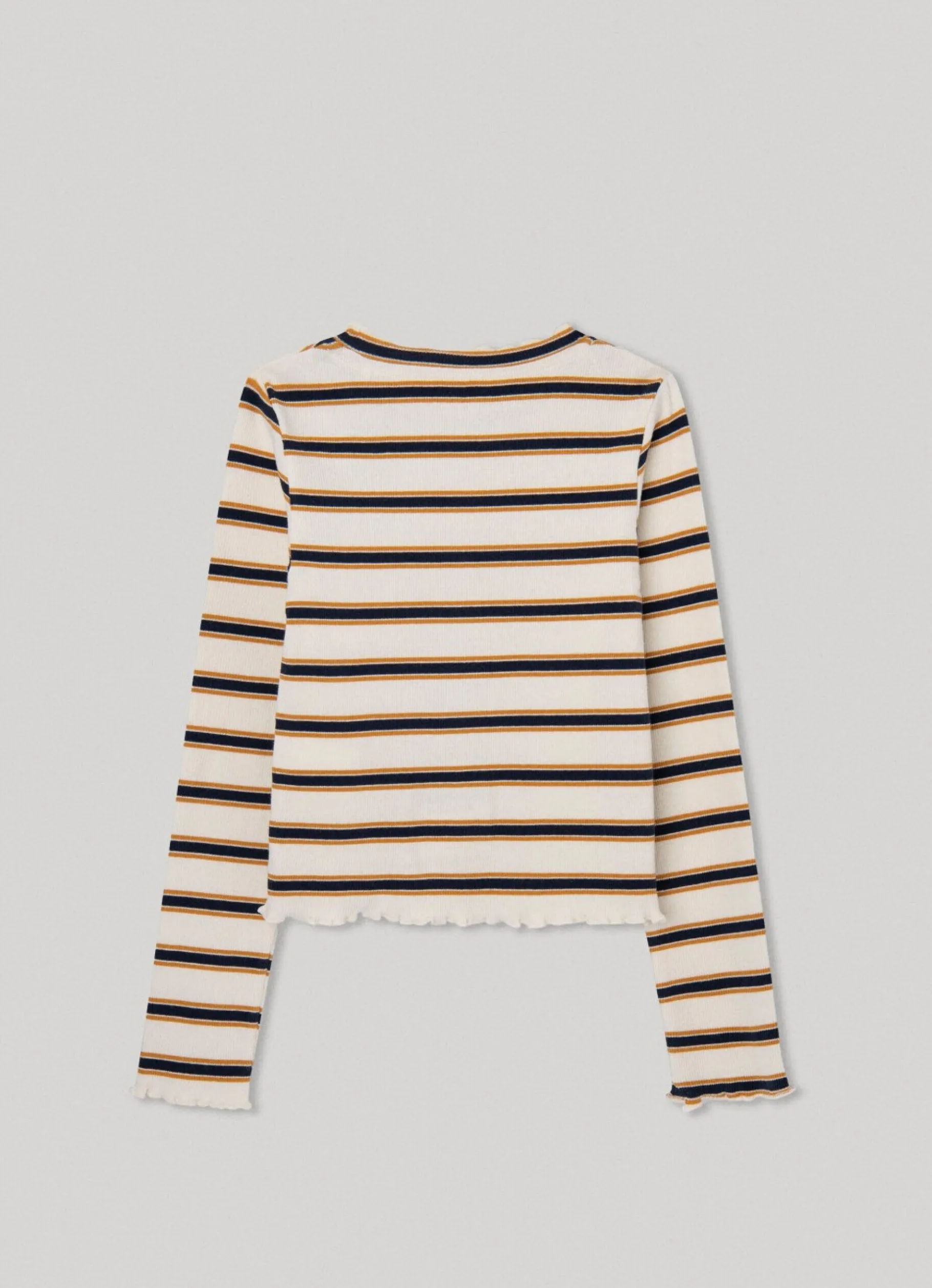 Girl Pepe Jeans Striped Long Sleeve T-Shirt